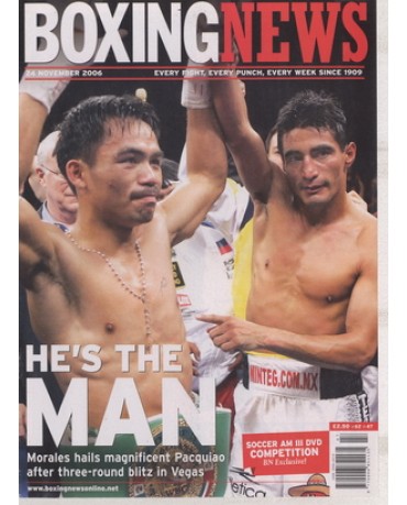 Boxing News magazine 24.11.2006  Download pdf