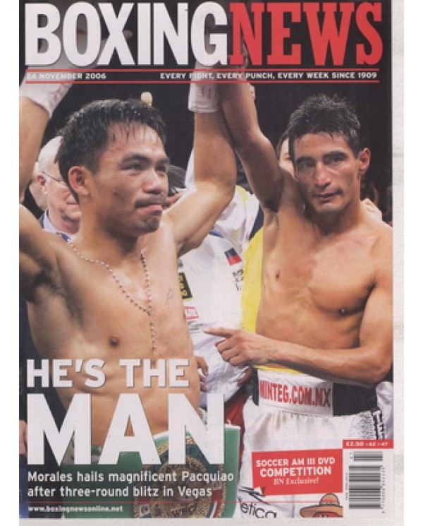 Boxing News magazine 24.11.2006  Download pdf