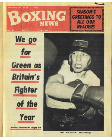 Boxing News magazine  24.12.1976 Download pdf
