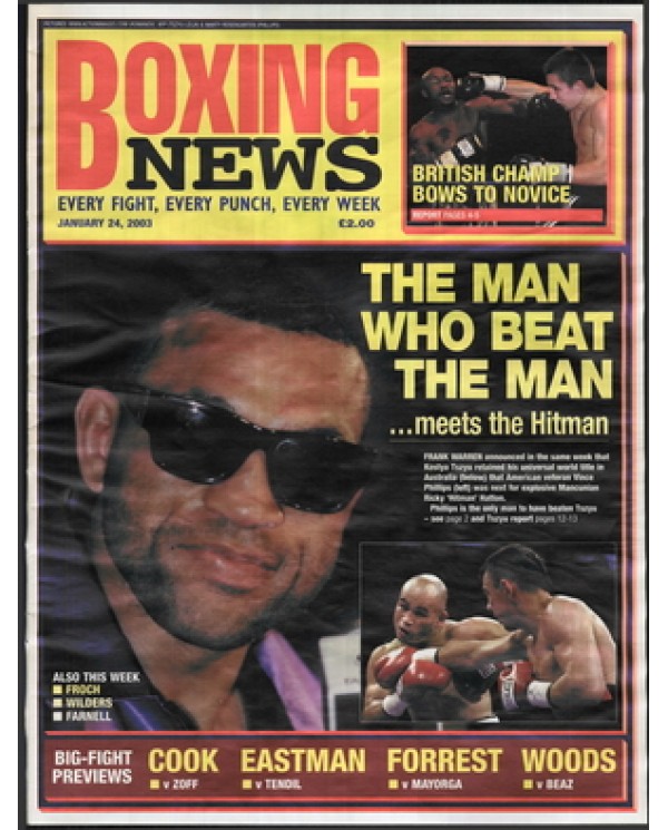 Boxing News magazine 24.1.2003 Download pdf