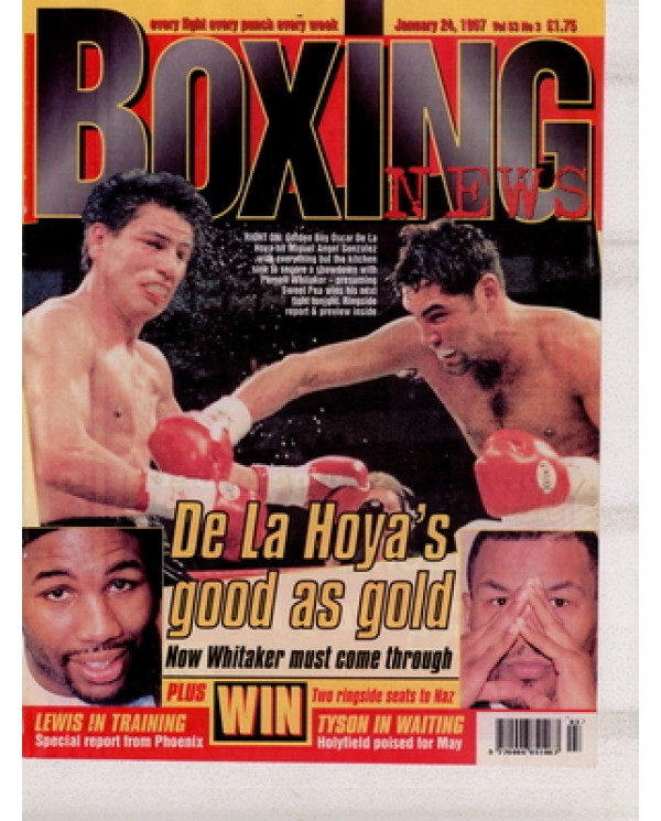 Boxing News magazine 24.1.1997 Download pdf Boxing News Magazine 1997 Memorabilia Boxing News Magazine 1997  History Boxing News Magazine Professional Results Boxing News Magazine Amateur Results 1997 Pdf Magazine Downloads 1997