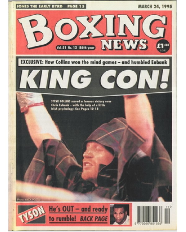 Boxing News magazine 24.3.1995 Download pdf