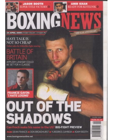 Boxing News magazine 24.4.2009  Download pdf