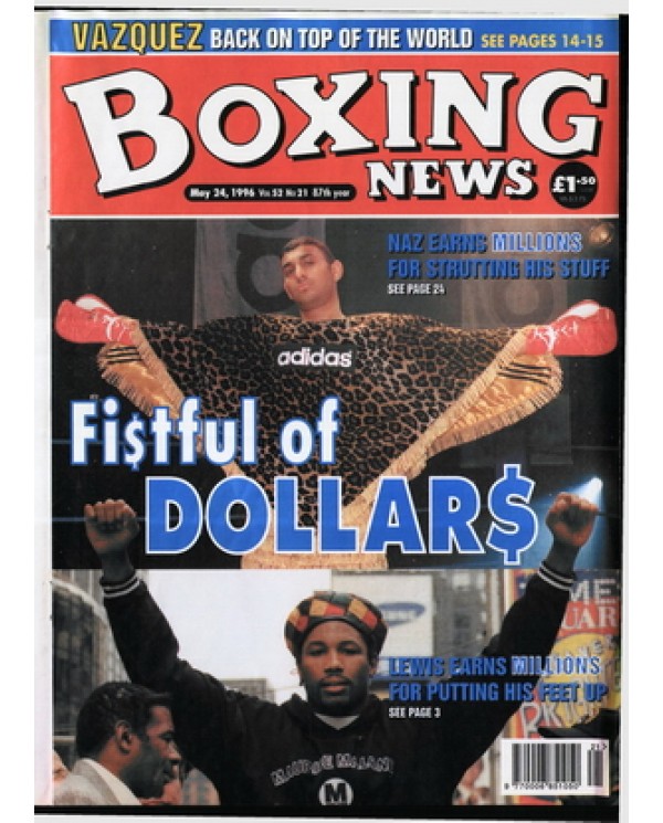 Boxing News magazine 24.5.1996 Download pdf