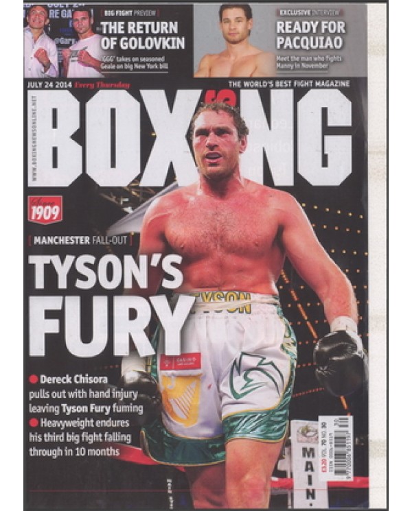 Boxing News magazine 24.7.214 Download pdf