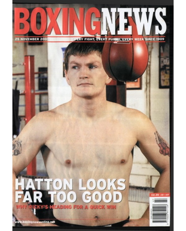 Boxing News magazine 25.11.2005 Download pdf