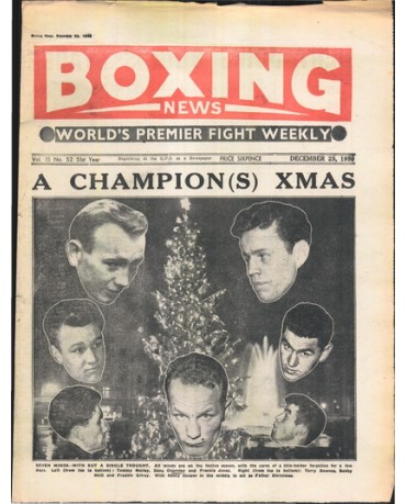 Boxing News magazine 25.12.1959 Download pdf