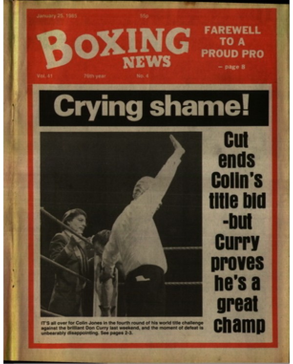 Boxing News magazine 25.1.1985 Download pdf