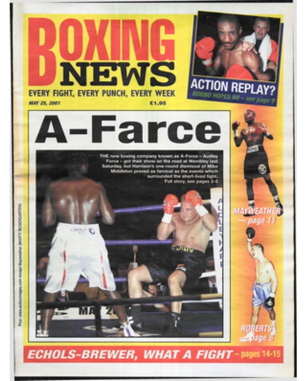 Boxing News magazine 25.5.2001 Download pdf