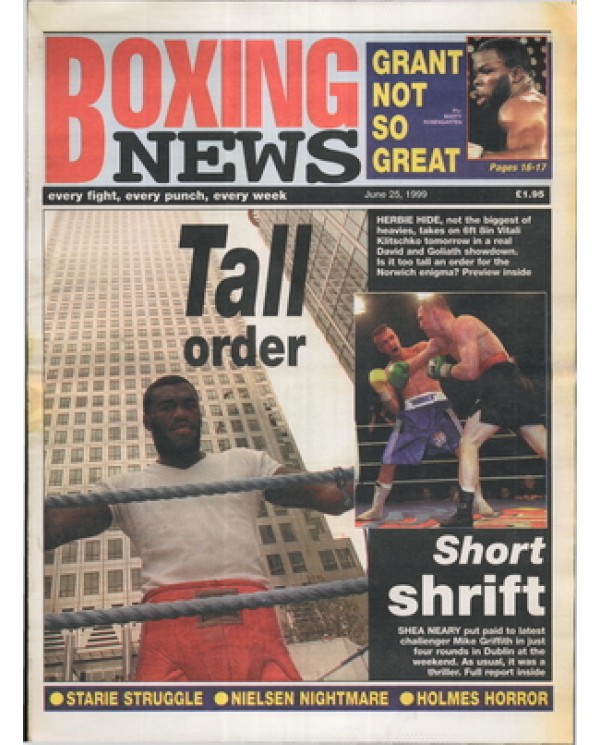 Boxing News magazine 25.6.1999 Download pdf