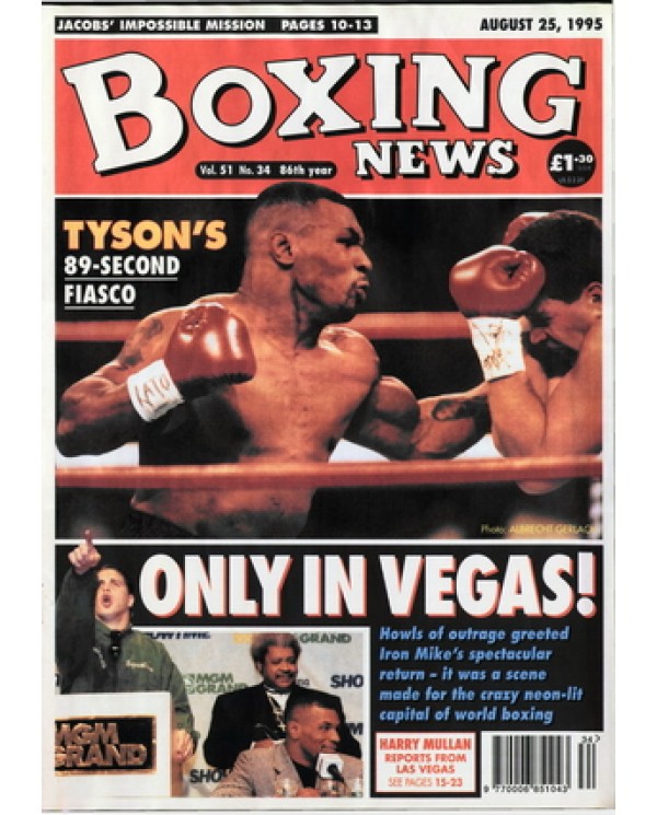 Boxing News magazine 25.8.1995 Download pdf