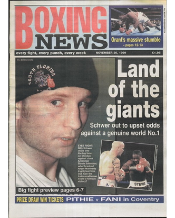 Boxing News magazine 26.11.1999 Download pdf