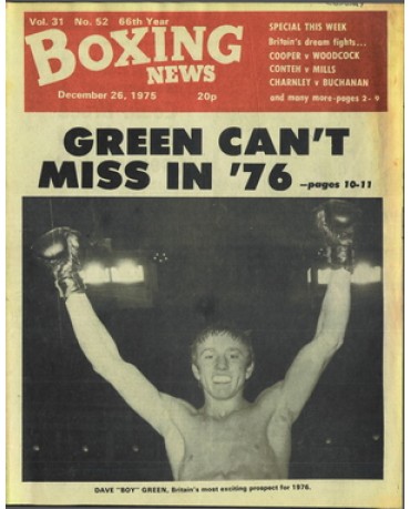 Boxing News magazine 26.12.1975 Download pdf