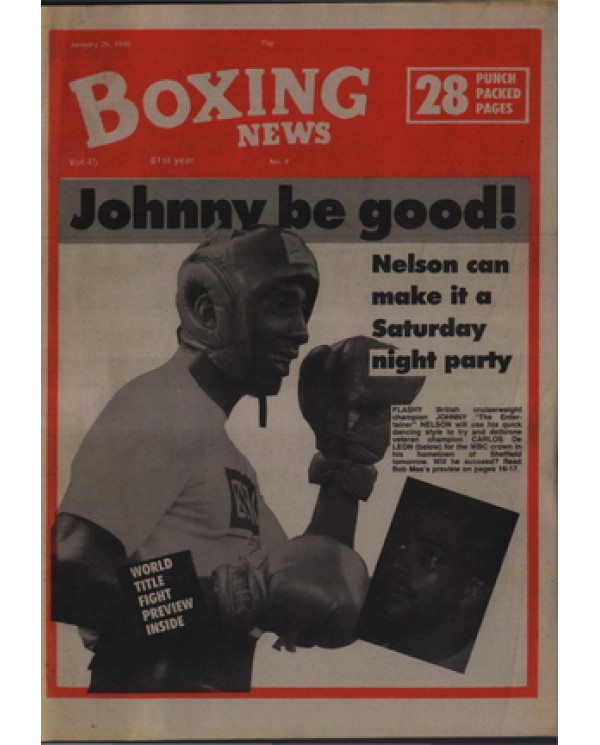 Boxing News magazine 26.1.1990 Download pdf