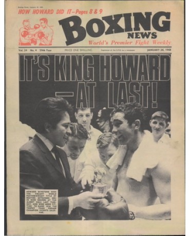 Boxing News magazine 26.1.1968  Download pdf