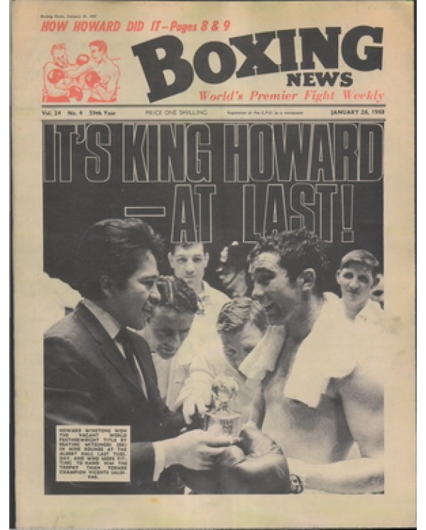 Boxing News magazine 26.1.1968  Download pdf