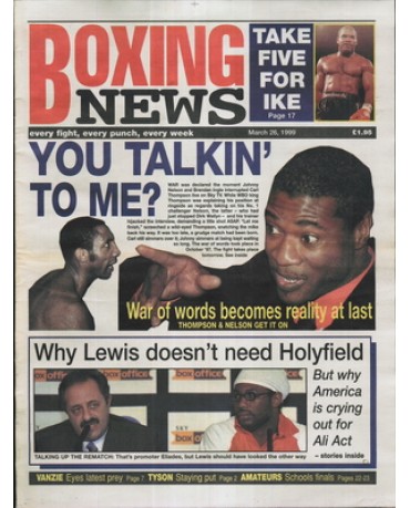 Boxing News magazine 26.3.1999 Download pdf