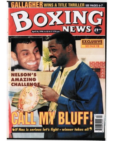 Boxing News magazine 26.4.1996 Download pdf