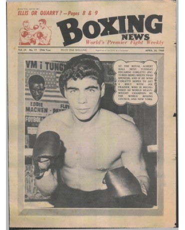 Boxing News magazine 26.4.1968 Download pdf