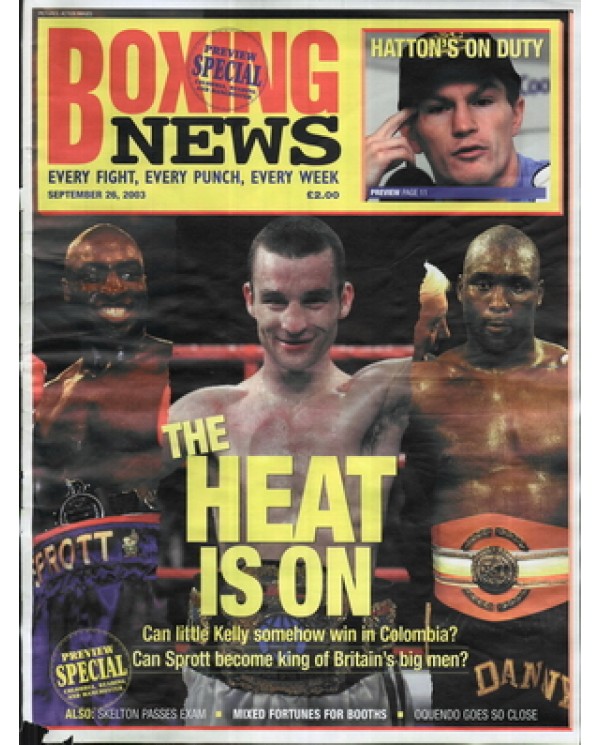 Boxing News magazine 26.9.2003 Download pdf