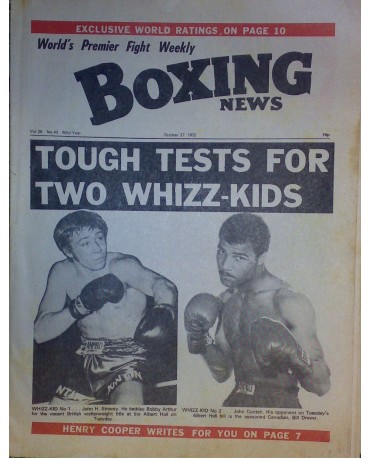 Boxing News magazine Download PDF  27.10.1972