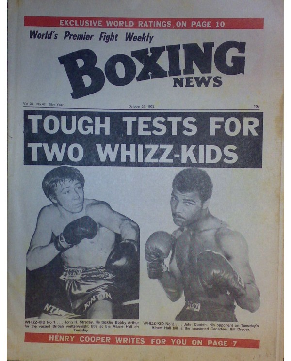 Boxing News magazine Download PDF  27.10.1972