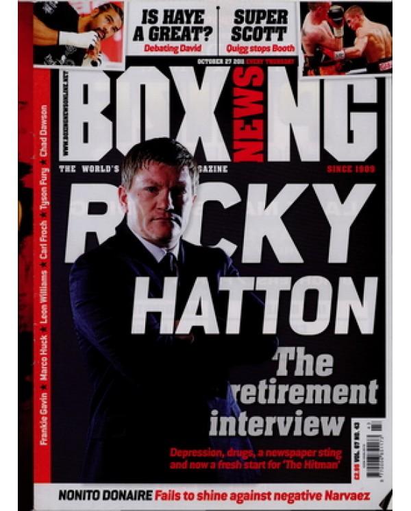 Boxing News magazine 27.10.2011 Download pdf