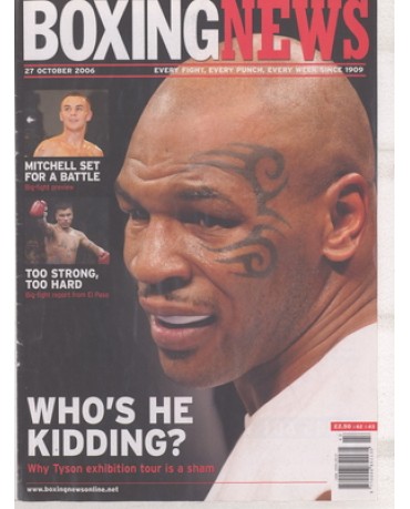 Boxing News magazine 27.10.2006  Download pdf