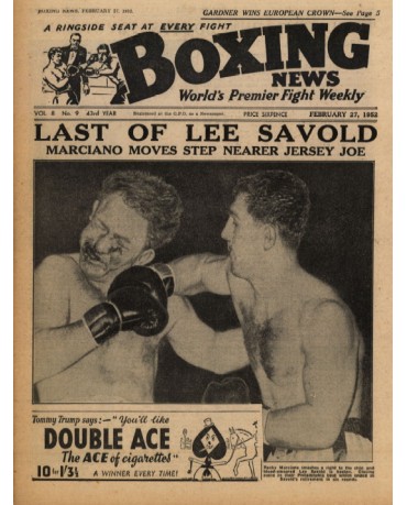 Boxing News magazine 27.2.1952 Download pdf