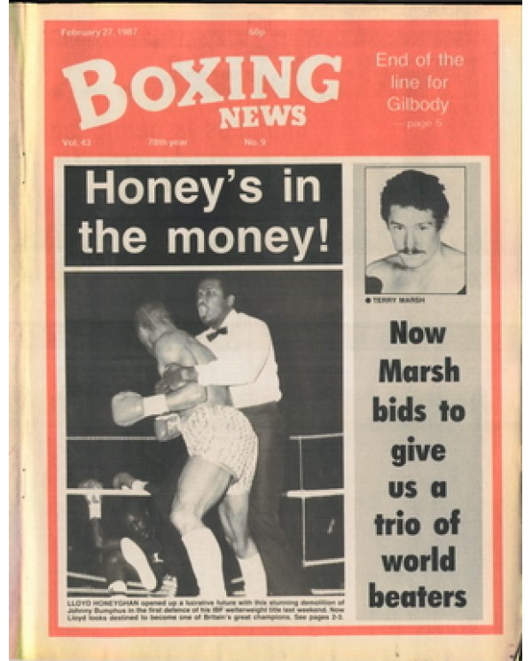 Boxing News magazine 27.2.1987 Download pdf