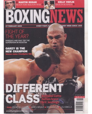 Boxing News magazine 27.2.2009  Download pdf