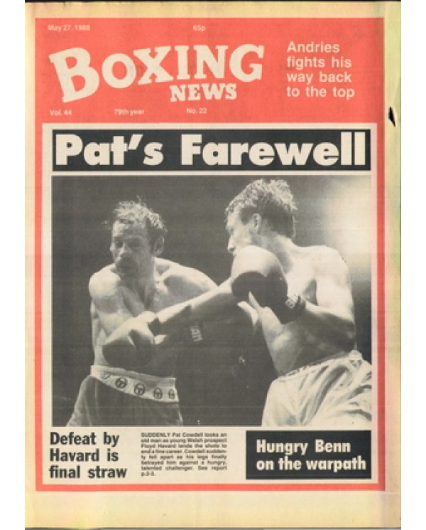 Boxing News magazine 27.5.1988 Download pdf