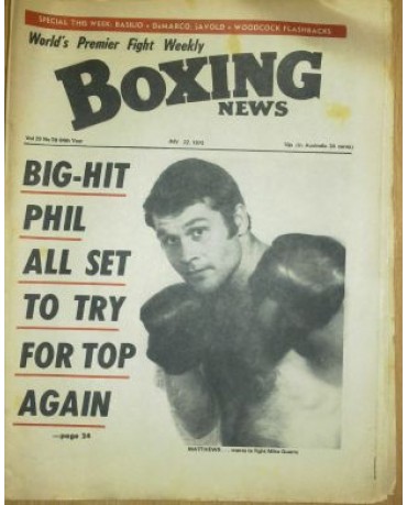 Boxing News magazine Download PDF  27.7.1973