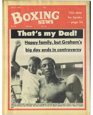 Boxing News magazine 27.7.1984 Download pdf