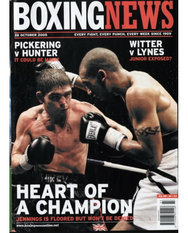 Boxing News magazine 28.10.2005 Download pdf