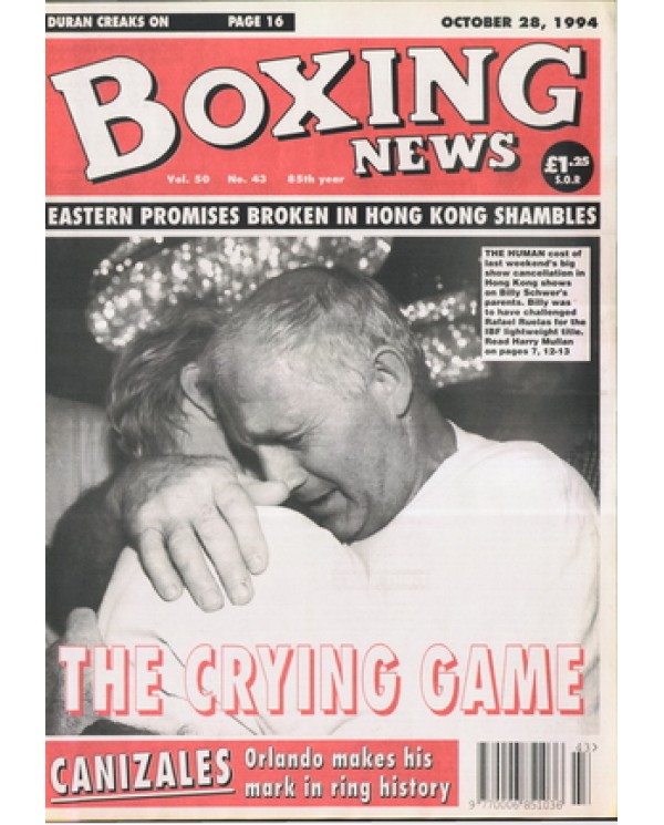 Boxing News magazine 28.10.1994 Download pdf