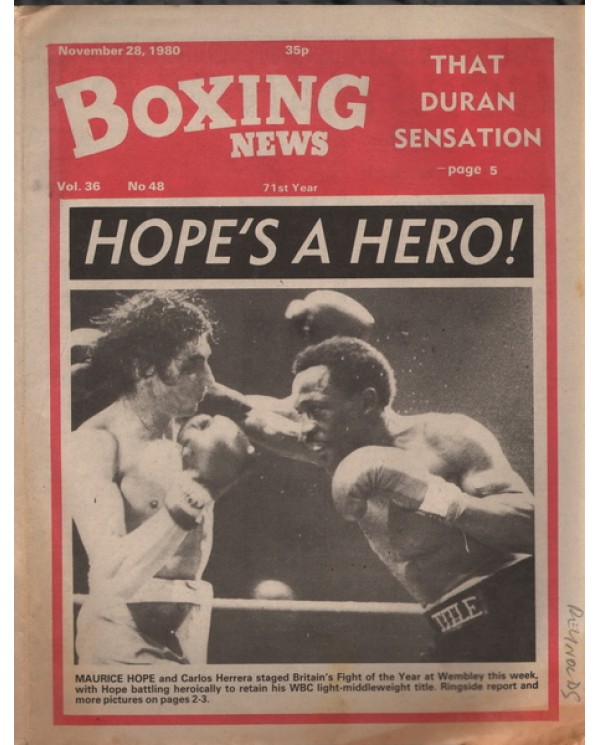 Boxing News magazine Download  28.11.1980.pdf