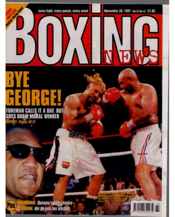 Boxing News magazine 28.11.1997 Download pdf