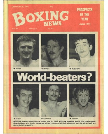 Boxing News magazine 28.12.1984 Download pdf