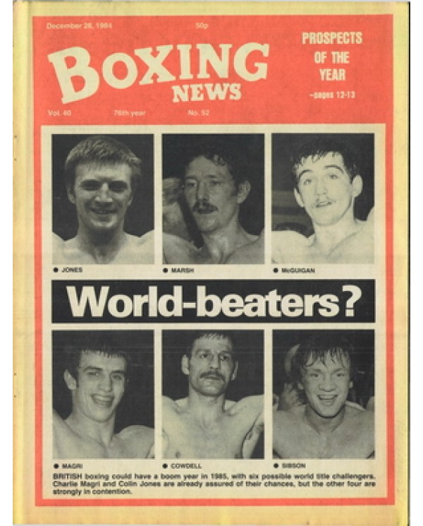 Boxing News magazine 28.12.1984 Download pdf