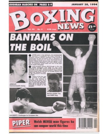 Boxing News magazine 28.1.1994 Download pdf