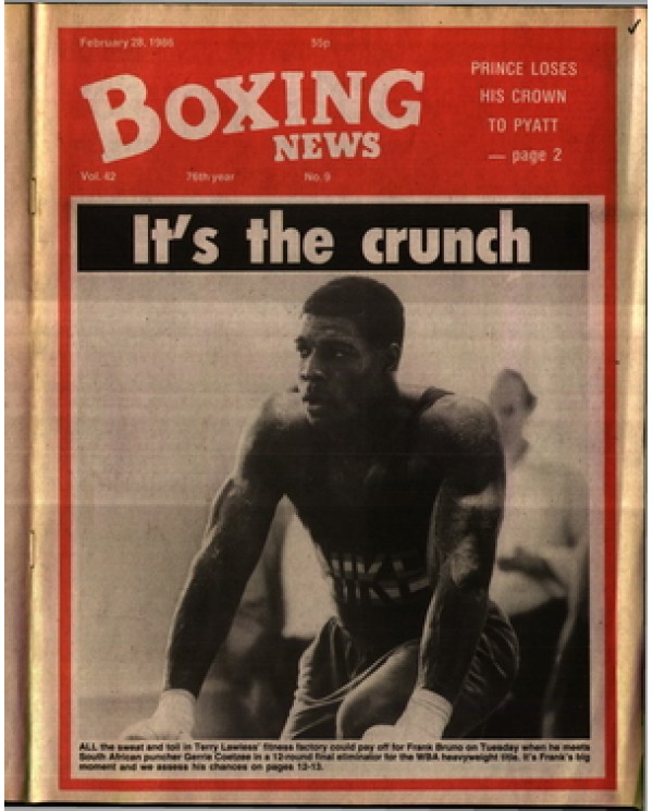 Boxing News magazine 28.2.1986 Download pdf