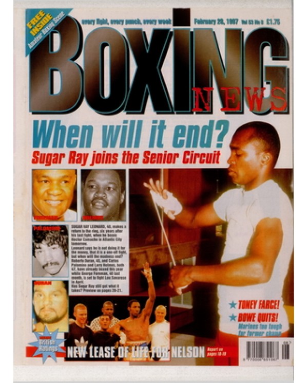 Boxing News magazine 28.2.1997 Download pdf