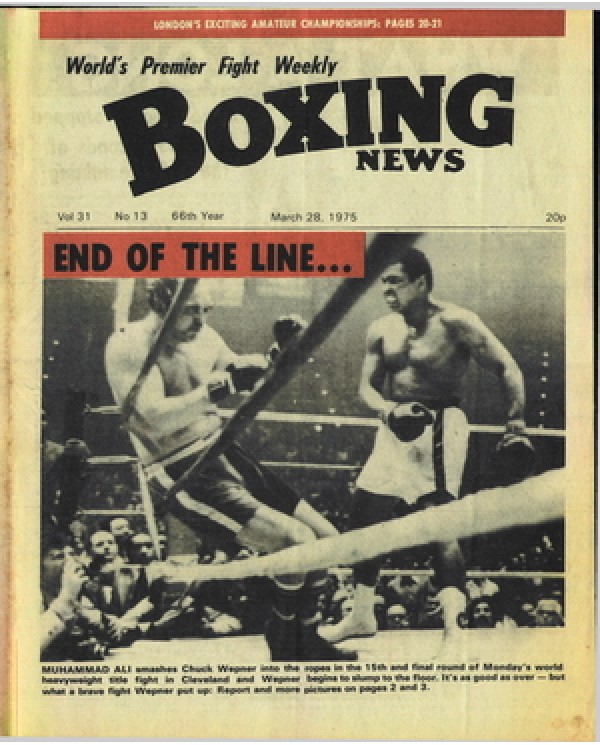 Boxing News magazine 28.3.1975 Download pdf