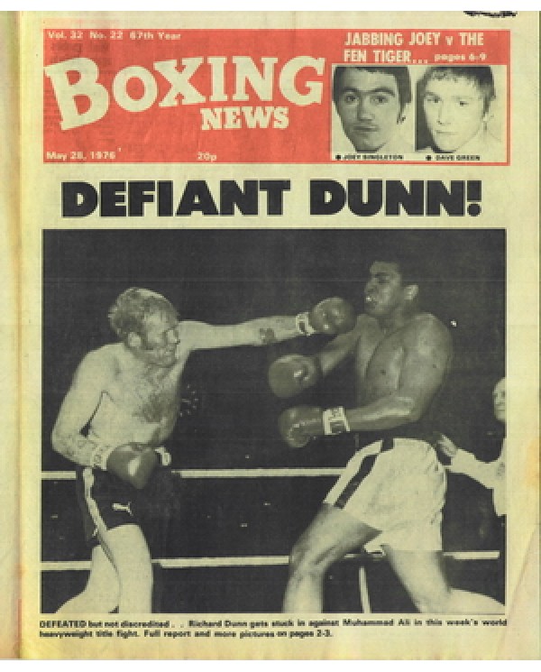 Boxing News magazine  28.5.1976 Download pdf