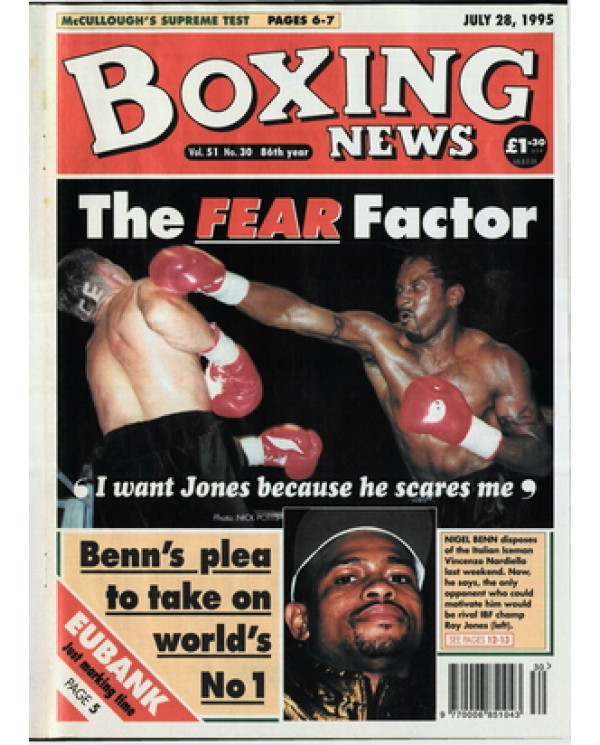 Boxing News magazine 28.7.1995 Download pdf