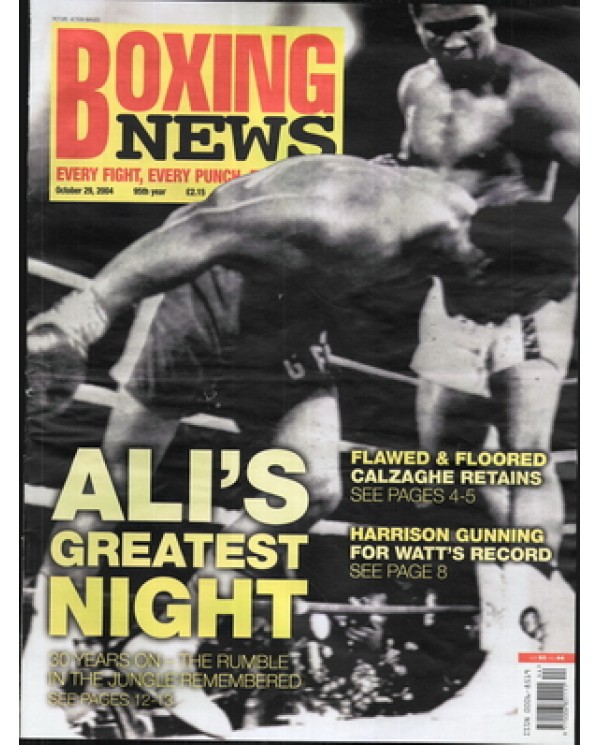 Boxing News magazine 29.10.2004 Download pdf