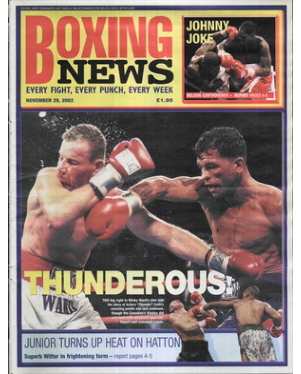 Boxing News magazine 29.11.2002 Download pdf