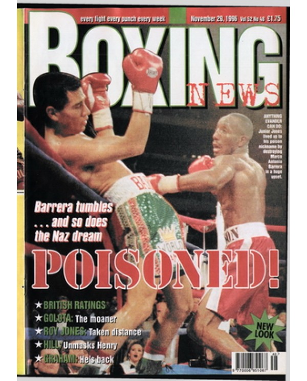 Boxing News magazine 29.11.1996 Download pdf