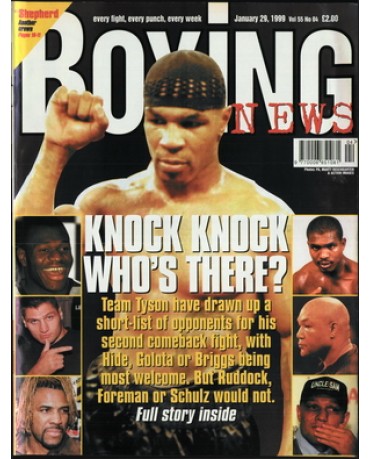 Boxing News magazine 29.1.1999 Download pdf